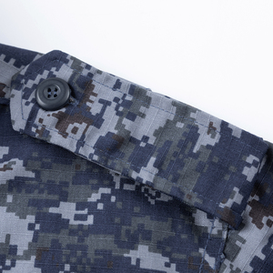 Uniforme Táctico ACU Avanzado en Camuflaje Digital Oceánico con Chaqueta y Pantalones Resistentes de Ripstop TC 65/35 para Uso en Exteriores - Product Image 5