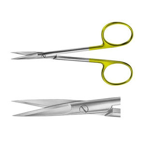 Premium TC Delicate Scissors Straight Sharp Sharp 4.75 Inch <b>Tungsten</b> Carbide Stainless Steel Surgical Instrument CE Java - Product Image 5