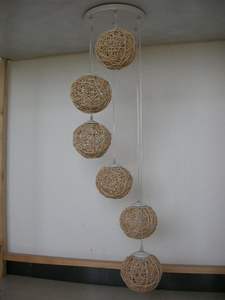 ลูกบอลหวายสไตล์โบฮีเมียนสำหรับตกแต่งบ้านในวันหยุด - Product Image 5