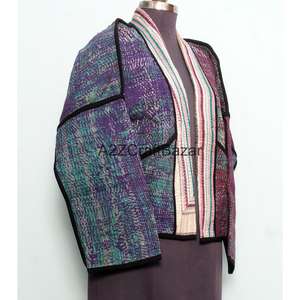 เสื้อแจ็คเก็ตถักมือสไตล์วินเทจลายดอกไม้ สำหรับฤดูใบไม้ผลิ ฤดูร้อน ฤดูใบไม้ร่วง แบบโบฮีเมียน  ผ้าฝ้ายหลากสี - Product Image 6