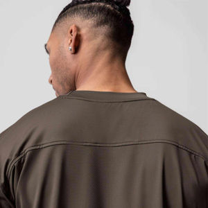 Ropa de Entrenamiento OEM, Duradera, 100% Algodón, Transpirable, Cuello Redondo, Manga Corta, Ajuste Cómodo, Camisetas Elegantes - Product Image 5