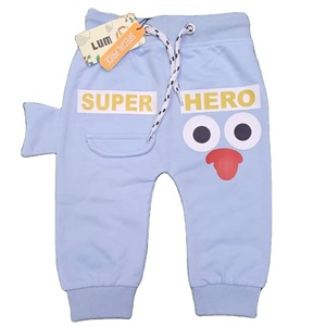 Pantalon de survêtement taille moyenne 100% coton pour bébé et enfant en bas âge pantalon de sport pour garçons et filles décontracté en gros polaire - Product Image 5