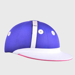 Casque de polo OEM personnalisé, design sûr pour l'équitation, protection de la tête, double visière en métal, casques de polo sportifs de haute qualité, en stock, en solde - Product Image 6