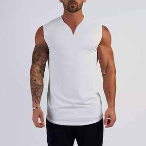 Débardeur Homme Style Urbain Hip Hop ODM, Impression Graphique Personnalisée, 100% Coton Doux et Polyester, Débardeur Sportif Décontracté Sans Manches - Product Image 6