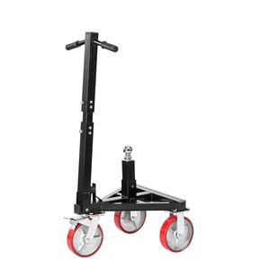 Chariot de remorquage pour remorque, capacité de charge de 3500 lb, hauteur réglable de 18 à 22 pouces, avec boule d'attelage de 2 pouces, modèle 22 pouces Dolly & Movers - Product Image 6