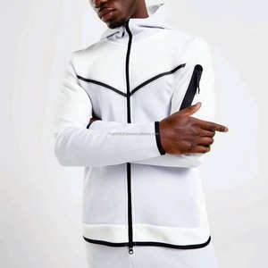 Ensemble de survêtement athlétique de haute qualité pour hommes et femmes, tenue de sport, matière respirante à séchage rapide, jogging de gym, entraînement, tenue de rue - Product Image 4