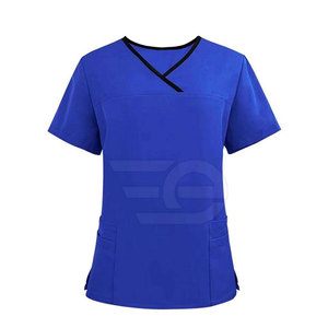 <b>Doctor</b> Care Scrubs Medical Uniform Hospital <b>Set</b> Breathable Soft Nursing Workwear Comfortable Scrub Suit Healthcare Outfit <b>Set</b> - Product Image 2