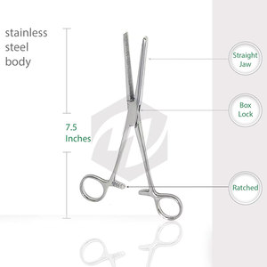 Pinzas Kelly / Pinza Hemostática Quirúrgica para Arterias / Pinzas Hemostáticas Kelly Instrumentos Quirúrgicos Dentales - Product Image 3