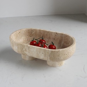 Bol en résine artisanale LumiVanta, pièce maîtresse décorative exclusive faite à la main avec un design contemporain pour salle à manger et salon - Product Image 6