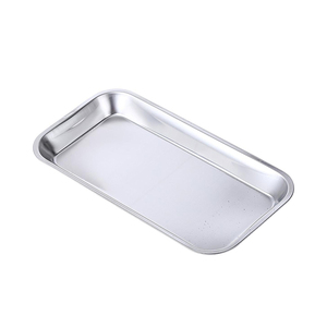Professional Stainless Steel Surgical Tray for Dental Procedures Manual Use Medical Lab Instruments OEM Hospital Tray Low Rate - Product Image 3