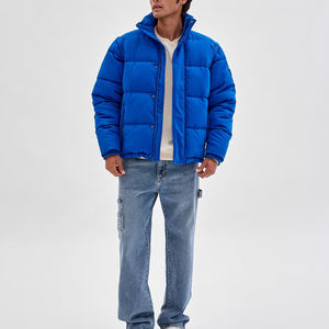 Men's <b>Winter</b> Puffer Jacket <b>Thick</b> Warm Cotton Padded Parka Wholesale Custom Logo Men's Puffer Jacket <b>Winter</b> Warm Quilted <b>Coat</b> - Product Image 4