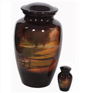 Urna Funeraria Moderna de Aluminio con Diseño de Florero de Mesa y Mejora Digital para Decoración del Hogar - Product Image 1