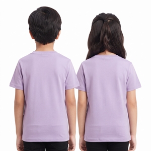 เสื้อยืดคอกลมแขนสั้นคุณภาพสูงสำหรับเด็ก ใส่ได้ทุกวัน สไตล์ลำลอง - Product Image 2