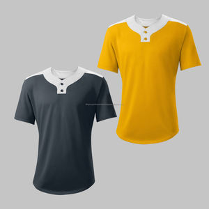 เสื้อเจอร์ซีย์ใส่ได้ทั้งชายและหญิงเสื้อเบสบอลปักลายสัญลักษณ์หมายเลขชื่อของคุณ - Product Image 1