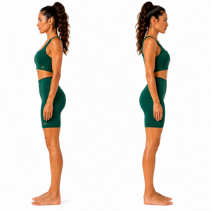Women Square Neck <b>Tie</b> <b>Dye</b> Washed Scrunch Butt Yoga <b>Set</b> High Waist Biker Shorts Four-Way Stretch Fitness Gym Workout Activewear - Product Image 2