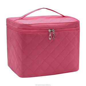 Haute qualité femmes Portable sacs à cosmétiques motif de bonbons voyage pour trousse de toilette fermeture à glissière grande capacité trousse de maquillage - Product Image 3