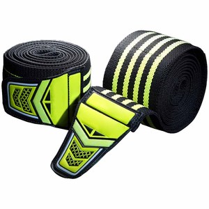 Heavy Performance Knee Wraps For Gym Workout <b>Weight</b> <b>Training</b> Squat Compression Support Athletic Fitness Equipment - Product Image 1