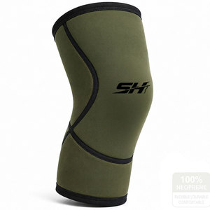 Genouillères en néoprène idéales pour la musculation et les entraînements intensifs, avec compression, soutien articulaire et coutures plates. - Product Image 1