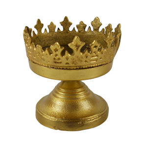 Candelabro con Cristal Adornado con Diseño en Relieve, Agrega Elegancia a la Decoración de tu Hogar, Regalo Ideal para tus Personas Favoritas - Product Image 3