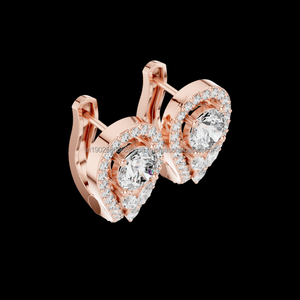 Anillo llamativo 10K para fiesta con diamante CZ - Product Image 1