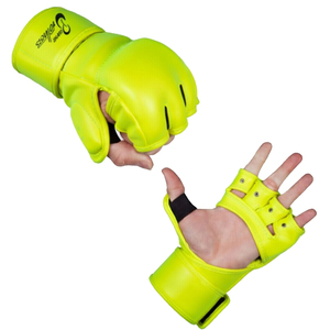 Guantes de Boxeo Personalizados OEM para Entrenamiento de Artes Marciales con Soporte de Muñeca con Cierre de Gancho y Bucle - Product Image 1