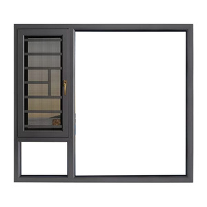 Ventana Abatible de Aluminio con Doble Acristalamiento, Persianas Enrollables con Apertura Otoñal, Nuevo Diseño de Dormitorio Estándar Australiano. - Product Image 1