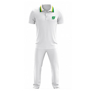 Durable Professional Cricket Uniform Breathable Polyester Eco-Friendly Comfortable <b>Athletic</b> Fit with Customizable Options - Product Image 1
