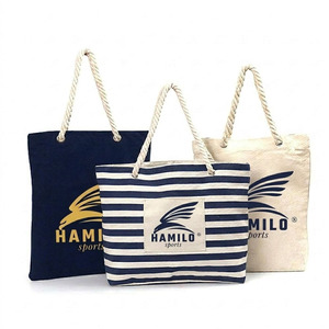 Bolsa de Lona Personalizada con Logotipo Digital/Serigrafiado/Estampado/Bordado, Regalo Corporativo Promocional, Bolsa de Mano con Tamaño Personalizable - Product Image 3