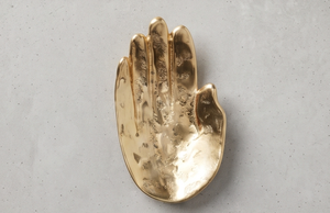 Bandeja de Metal con Textura de Mano Humana Única, para Cocina y Comedor, Artículos de Mesa, Artículo en Stock - Product Image 5