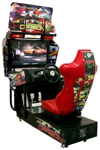 Need for Speed Carbon Car Racing, machine d'arcade pour 1 joueur, machine à monnayeur commerciale, simulateur de conduite vidéo 32 pouces - Product Image 6