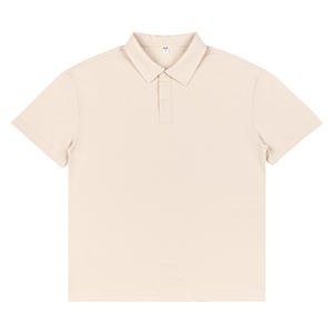 Nouveau polo d'été à boutons, étiquette personnalisée imprimée, couleur unie, pour hommes et femmes, vêtements de sport décontractés - Product Image 2
