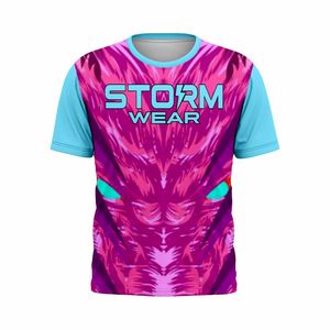 Camiseta Deportiva Sublimada con Impresión Personalizada, Fabricante de Uniformes de Equipo OEM, Jersey de Manga Corta, Camiseta Sublimada de Alto Rendimiento - Product Image 1