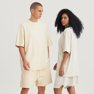 OEM Manufacturer Cotton <b>Mens</b> Summer Sets Custom Wholesale Private Label Bulk Production Blank Tracksuit Clothing Supplier - Product Image 3