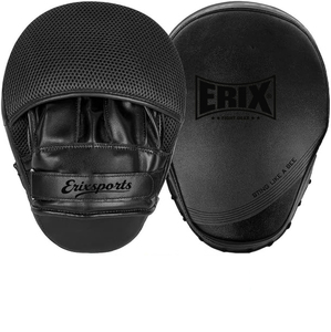 Guantes de Boxeo de Piel Sintética PU de Alta Calidad Hechos a Medida, Manoplas Curvas con Protección UV y Cierre de Gancho y Bucle para Entrenamiento de Muay Thai - Product Image 1
