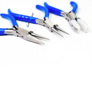 3-Piece LUMINEX IMPEX Stainless Steel Jewelry <b>Pliers</b> <b>Set</b> for Bracelet Making & DIY Jewelry Plating - Product Image 2