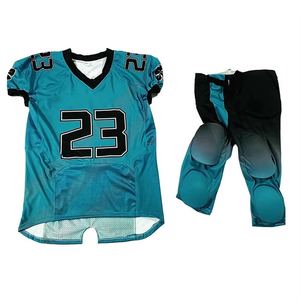 Uniforme de Fútbol Americano de Secado Rápido de Alta Calidad al por Mayor, Estilo Único Personalizado, Ropa de Fútbol Americano Sublimada - Product Image 4
