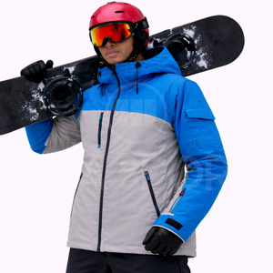Custom Ski Jacket Manufacturer Pakistan Waterproof Windproof Winter Sportswear Supplier OEM Private Label Ski Wear Bulk - Product Image 2