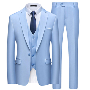 ชุดสูทผู้ชายคุณภาพดีแบบสองชิ้น เสื้อโค้ทและกางเกงขายส่งราคาถูก เหมาะสำหรับงานแต่งงานและงานเลี้ยง - Product Image 1