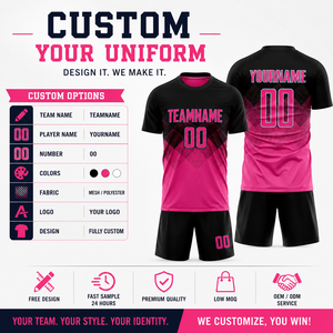 Uniforme de Fútbol Personalizado, Conjunto de Camiseta y Pantalones Cortos de Fútbol Sublimados, Fabricante OEM ODM - Product Image 3