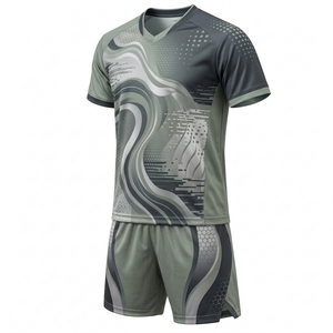Uniformes de voleibol elegantes con tela de secado rápido, logotipos personalizados y siluetas deportivas para torneos de clubes deportivos - Product Image 4