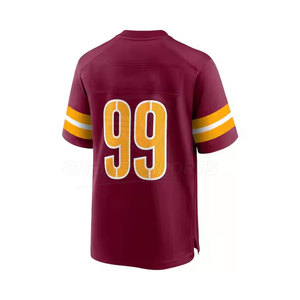 Uniforme de Fútbol Americano Personalizado de Alta Calidad en Color, 100% Poliéster, Uniforme Deportivo para Equipos, Uniforme de Fútbol Americano en Venta - Product Image 3
