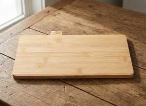 Ensemble de planches à découper multifonctionnelles en bambou, quatre pièces, de qualité alimentaire, pour viande et aliments, avec support, pour trier les aliments cuits - Product Image 3