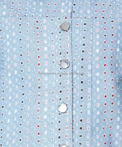 Vestes en jean courtes à perles pour femmes, mode veste de camionneur décontractée Vintage à manches longues, manteau en Denim, vente en gros et personnalisé - Product Image 5