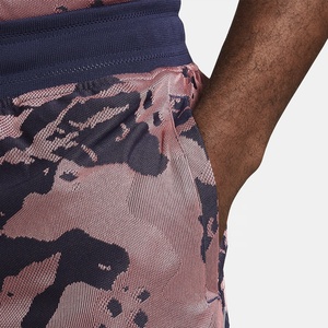 2024 nuevo diseño personalizado All-Over Print hombres pantalones cortos deportivos sublimación Logo malla baloncesto pantalones cortos 100% poliéster Material de lona - Product Image 5