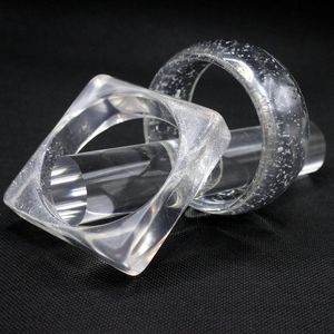 Juego de Brazaletes de Resina de Aspecto Antiguo, Tamaño Personalizado, Hechos a Mano, Alta Calidad, Brazaletes de Resina para Mujeres y Niñas, Ligeros y Cómodos - Product Image 5