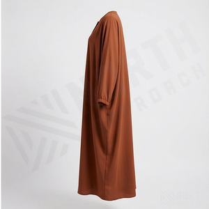 Nouvelle arrivée, robe abaya musulmane de couleur personnalisée, abaya respirante de haute qualité pour femmes, vêtements islamiques élégants, vente en gros - Product Image 3