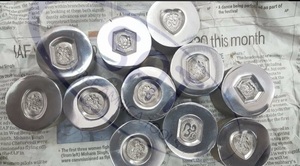 แม่พิมพ์ลายนูน 3 มิติ คุณภาพสูงสำหรับงานตกแต่งทองคำและเงิน  แบบ SAT Jewelry สำหรับกระบวนการขึ้นรูปด้วยการปั๊มนูน  RD คองโก เคนยา คูเวต สหรัฐอาหรับเอมิเรตส์ - Product Image 5