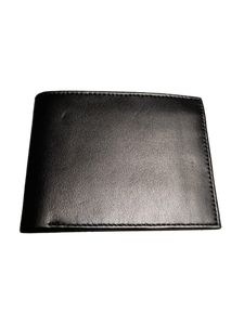 กระเป๋าสตางค์หนังแท้พับสองตอนน้ำหนักเบาสำหรับผู้ชาย ป้องกัน RFID  แฟชั่นคุณภาพสูง  ออกแบบโลโก้ได้ตามต้องการ  ขนาดสั้น ผลิตจากโรงงาน - Product Image 2