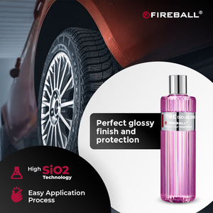 Brillo para Neumáticos Fireball de 500 ml (Rosa), Brillo Húmedo de Larga Duración para Autos, Motos y SUVs con un Acabado Brillante Perfecto - Product Image 6