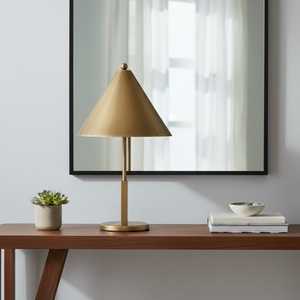 Lampe de table portable moderne à intensité variable, design amovible, construction en laiton écologique, pour Diwali, usage domestique et hôtelier, lampe de bureau de luxe - Product Image 4